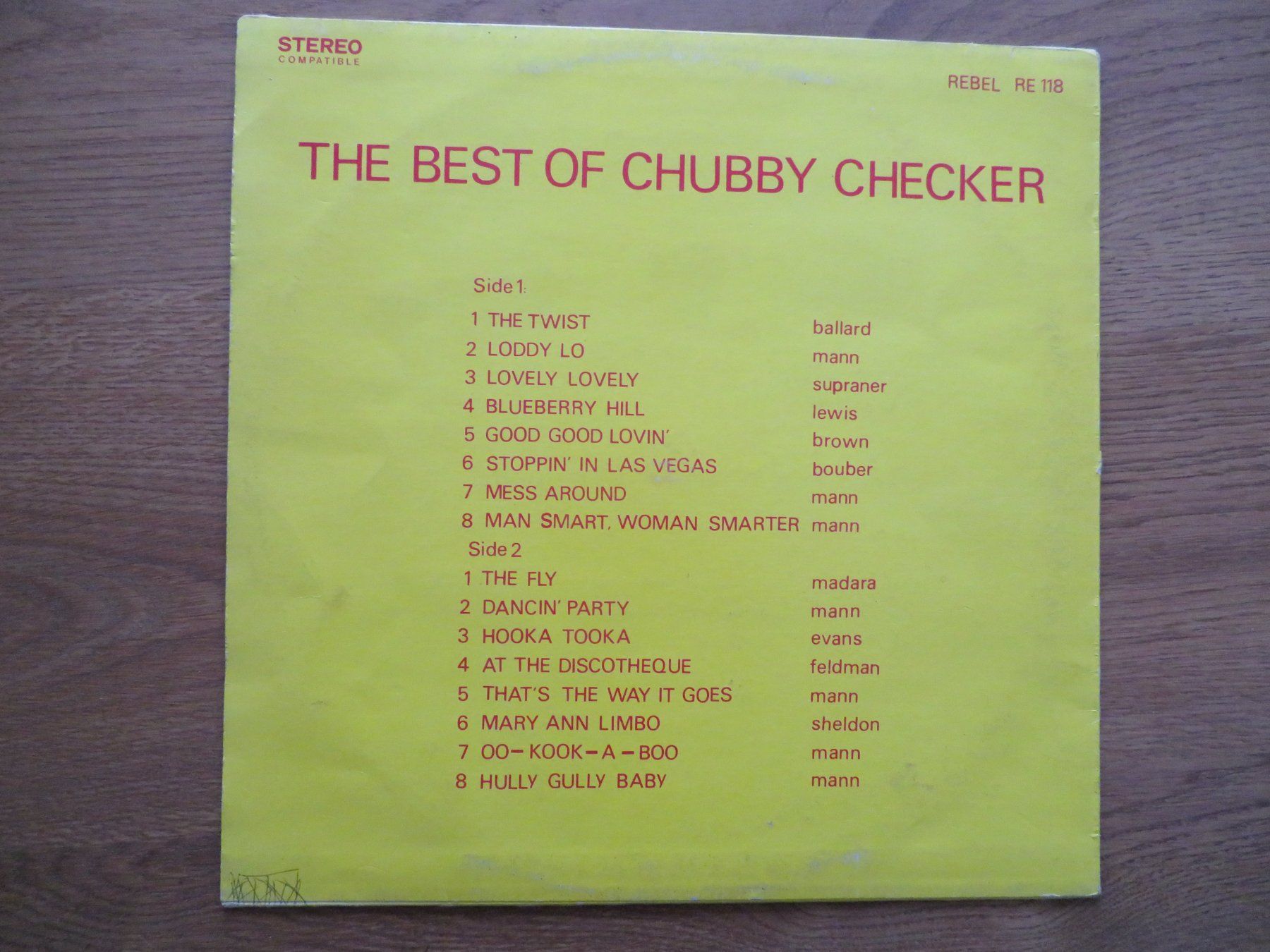 Dischi in vinile: CHUBBY CHECKER THE BEST OF – Nuovo (secondo la descrizione) da Zürich venduto da max_cp5f 1