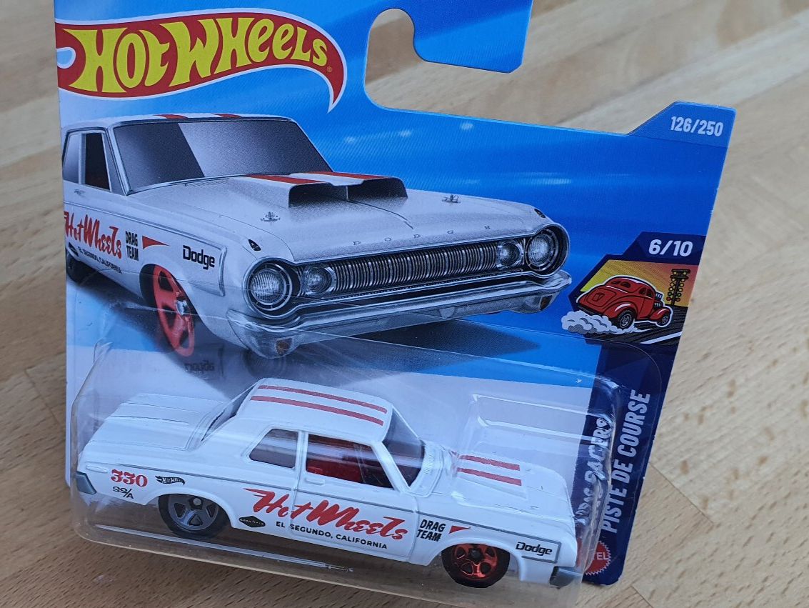 Hot Wheels Modellini d'auto: Hot Wheels 2026 E  1964 DODGE 330 – Nuovo e nell'imballaggio originale da Horgen venduto da Wing27