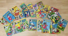 Viele Alte Micky Maus Sammlung 