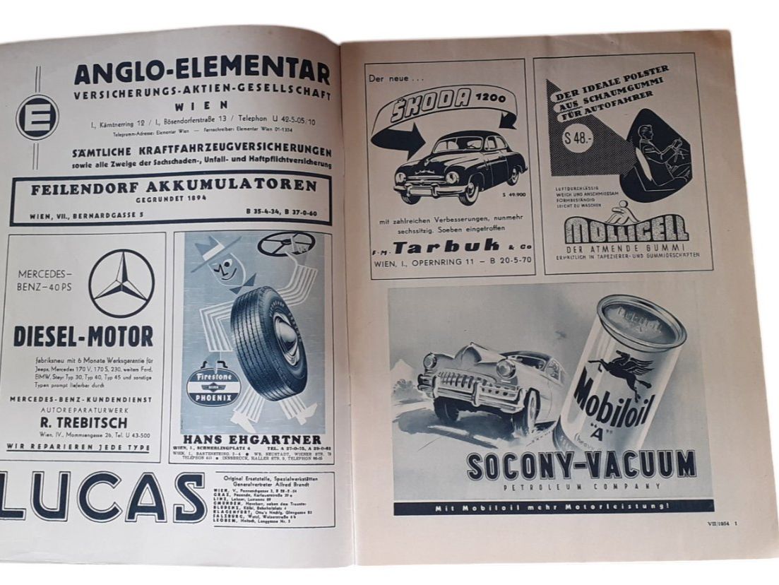 Zeitschriften & Magazine: Auto Toruing 1954 – Gebraucht aus Mörschwil von aik_x8mc 3