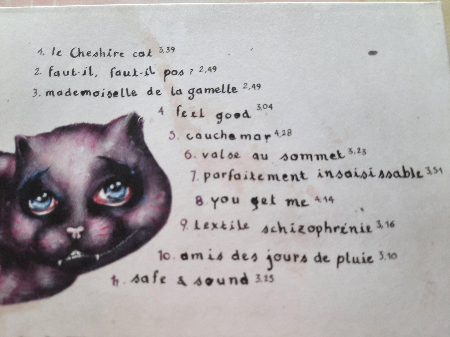 CDs: Cd Nolween Leroy - Le Cheshire cat & moi  – Gebraucht aus Pully von bro_n52j 2