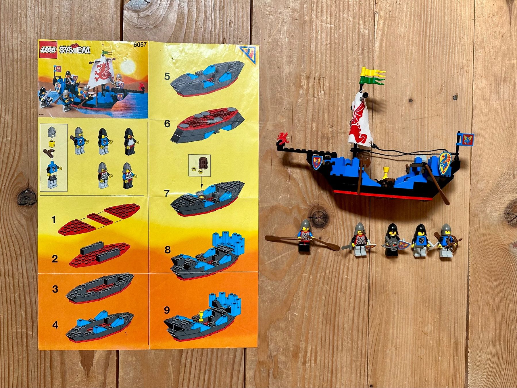 Lego Baukästen: Lego Castle Ritter 6057 - complet avec notice – Gebraucht aus Arnex-sur-Orbe von Kikoudoox2