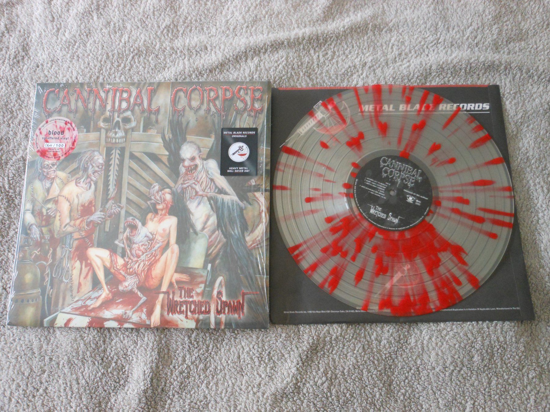 Dischi in vinile: Cannibal Corpse – The Wretched Spawn – Usato da Liebefeld venduto da type013