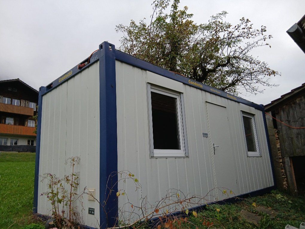 Contenitori edile: Büro-Container,  Hofladen,  Baucontainer – Usato da Sachseln venduto da kar_m6kv 3