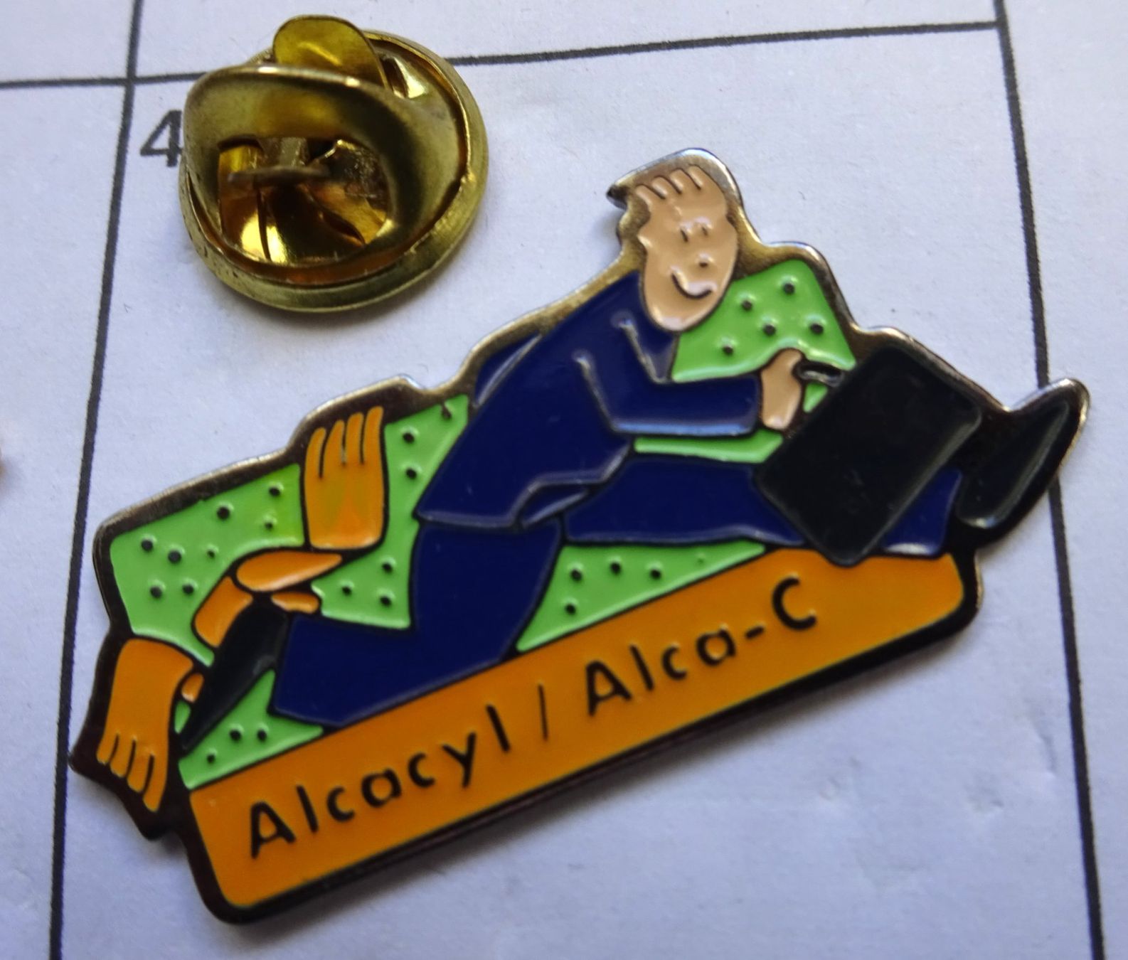 Plaquettes & Badges: Pin  ALCACYL  ALCA C – D'occasion à Utzenstorf par BUtter81