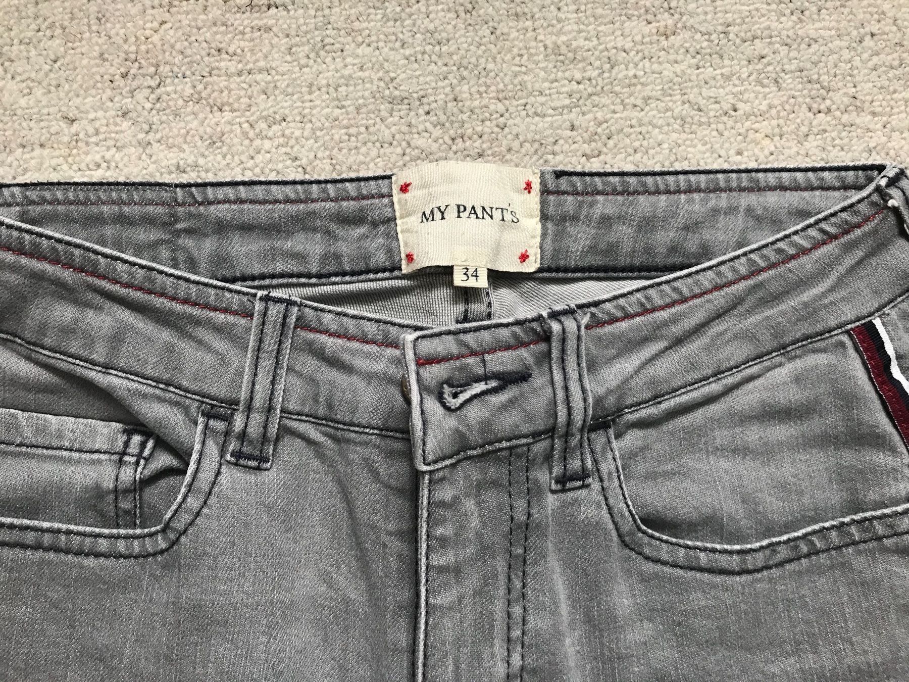 Pantaloni: Jean 7/8ème " My Pant's" 34 Hose – Usato da Echandens venduto da pepite30 5