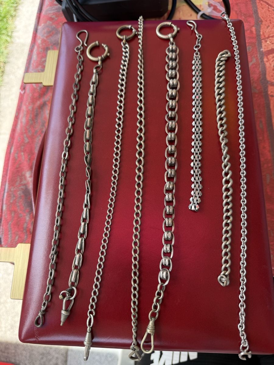 Altri accessori per orologi: 23 Antike Uhrenketten – Usato da bern venduto da Seeburg