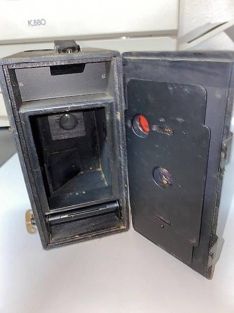 Fotocamera: Foto-/Boxkamera ERNEMANN FILM K – Usato da Cazis venduto da arinba 4