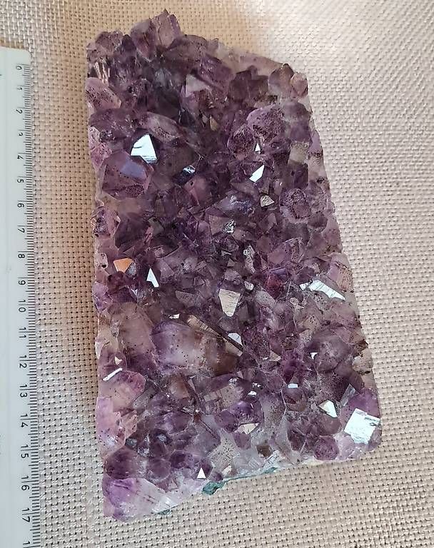Mineralien & Heilsteine: Amethyst Druse 16x10cm – Gebraucht aus Arlesheim von Birke007