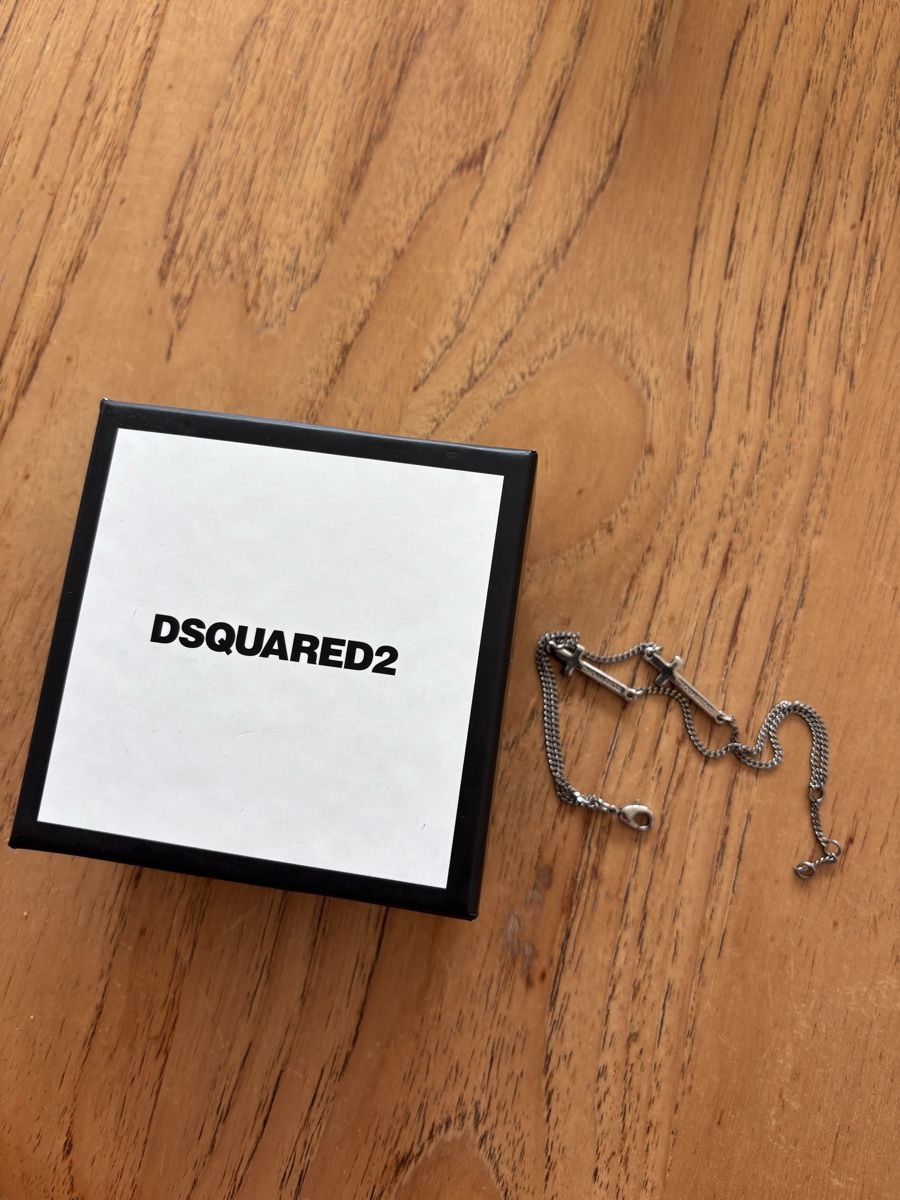 Dsquared2 Bracciali & Braccialetti: Dsquared2 Jesus Palladium Bracelet, 17.5cm – Nuovo (secondo la descrizione) da Zürich venduto da Grothschild