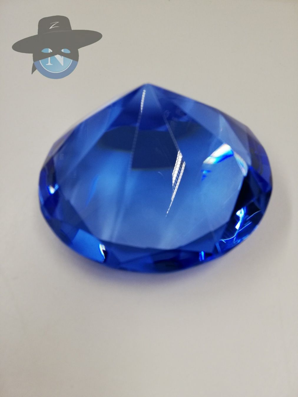 Tutte le decorazioni: Glas Diamant - blau / 10 cm – Usato da St. Gallen venduto da zorro_dc 2
