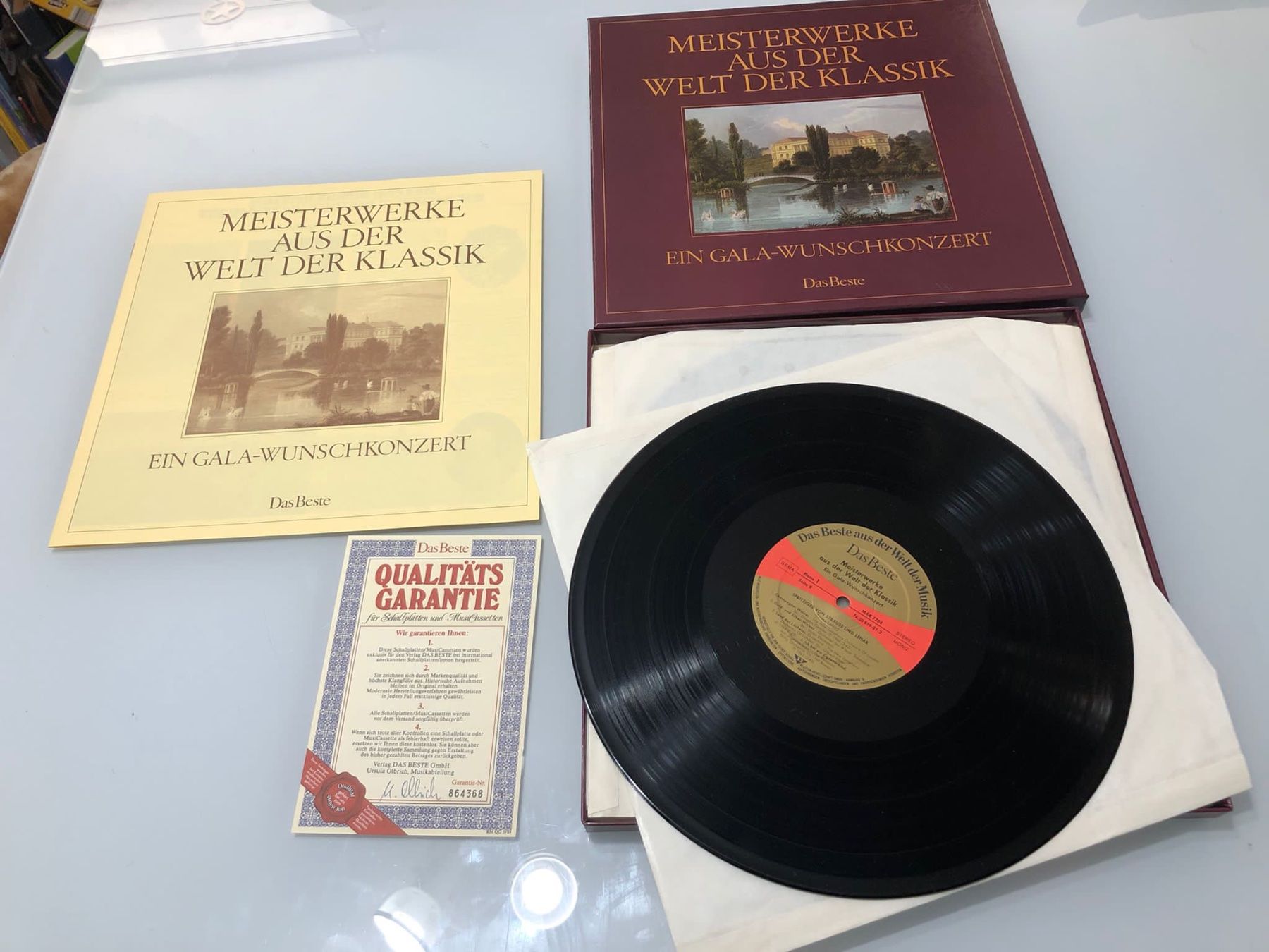 Dischi in vinile: Wunderbare LP Klassik-Box, 8 diverse LP's – Usato da Röschenz venduto da Tashroal 2