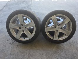 4 roues (pneu + jante) complètes - Peugeot 308