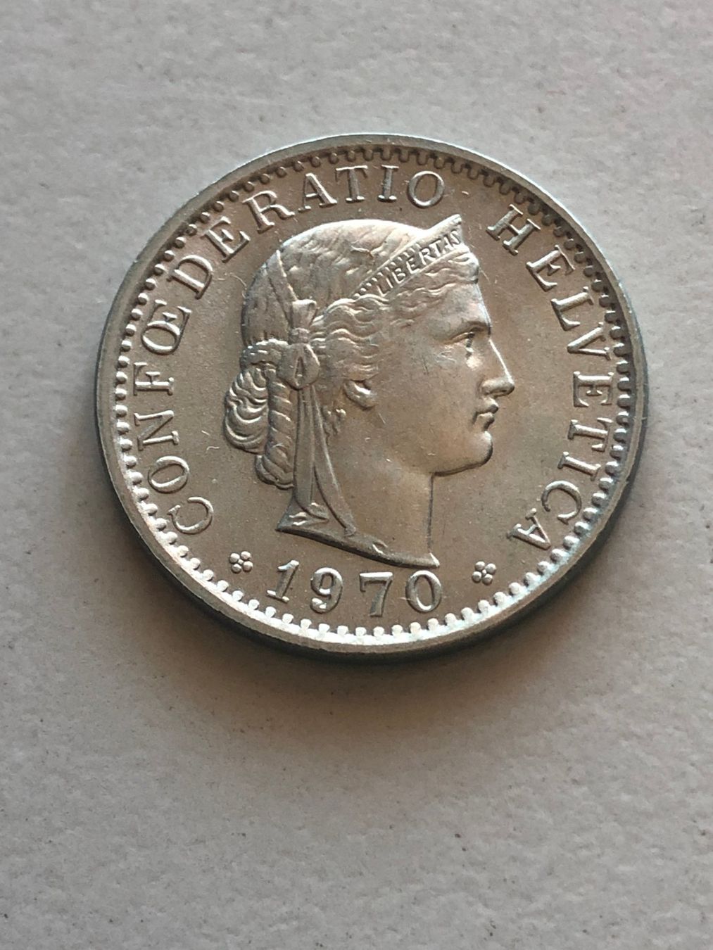 Tutti le monete: 20 Rp. 1970 Top – Usato da Schötz venduto da Odpa