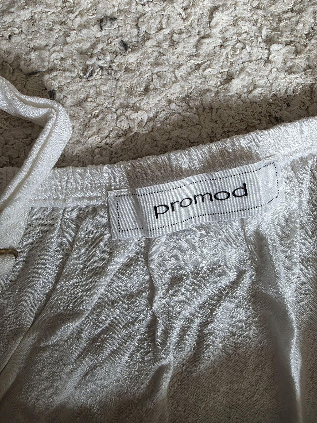 Promod Top: Débardeur blanc Promod, taille S - jamais porté – Nuovo (secondo la descrizione) da Vevey venduto da Renka2011 1