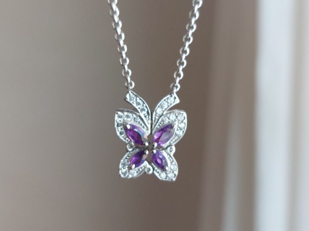 Catenine: Silberkette mit Anhänger – Usato da Baden venduto da BanaBoutique 1