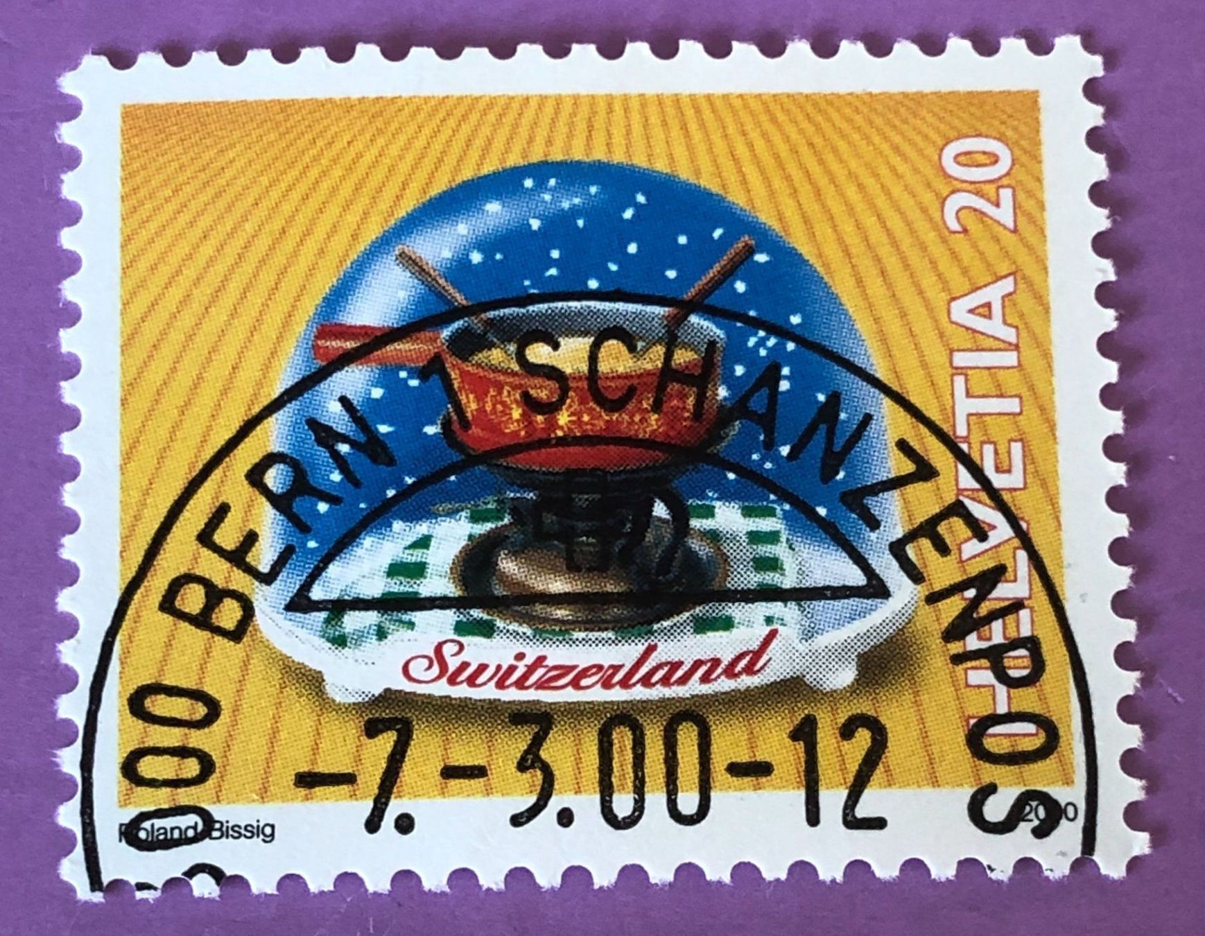 Tutti i francobolli: Nr.991 mit ET Stempel Bern – Usato da Aarau venduto da Billa007