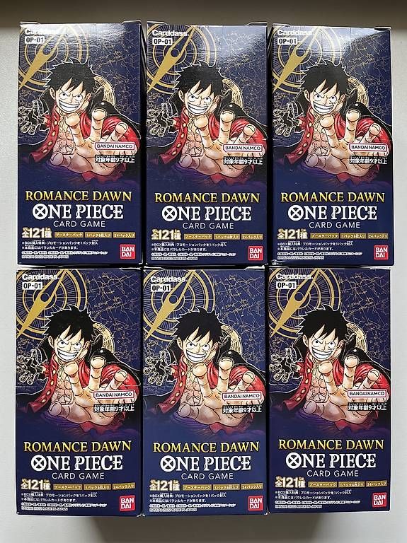 Bandai Sammelbilder & Trading cards: One Piece OP 01 Romance Dawn Booster Box JP – Neu und originalverpackt aus Orvin von Sebastien151