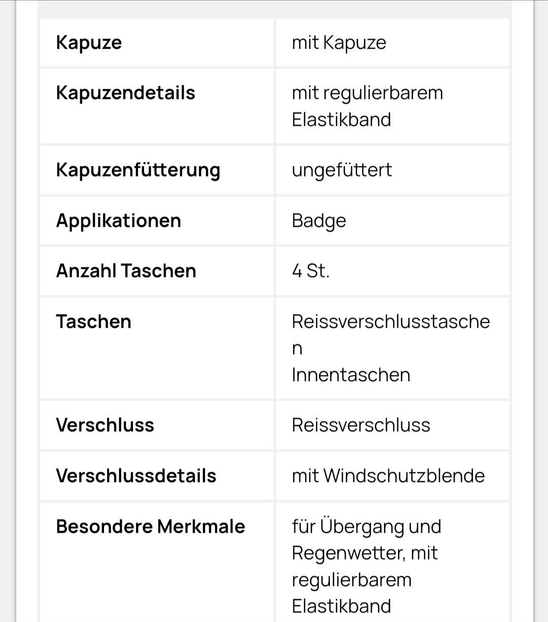 Giacche: Regenjacke – Usato da Illgau venduto da usa_c6q6 8