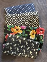 Stoffpaket, Baumwolle, verschiedene Muster, Sommer
