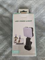 LED-Videoleuchte für Fotografie und Videoproduktion, kompakt