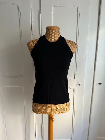 ZARA - Top schwarz L