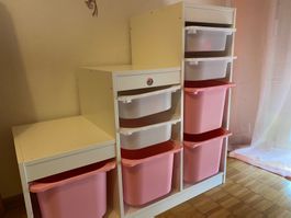 Aufbewahrung mit Boxen
