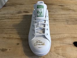 Original Unterschrift signiert Stan Smith adidas Schuh