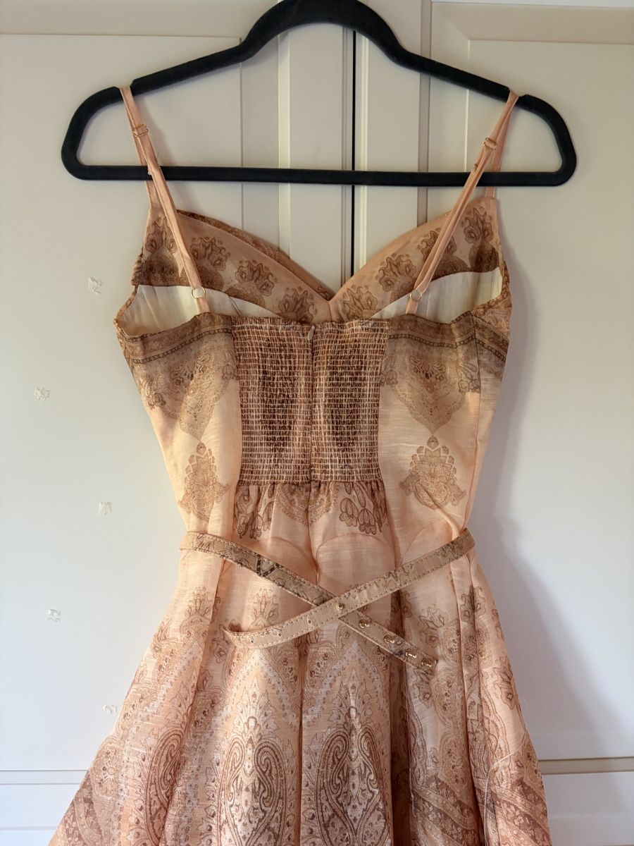 Kleider: Elegant Silk Blend Dress – Neu (gemäss Beschreibung) aus St.Josefen von lop_lh8d 6