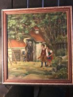 Ölbild Hänsel und Gretel