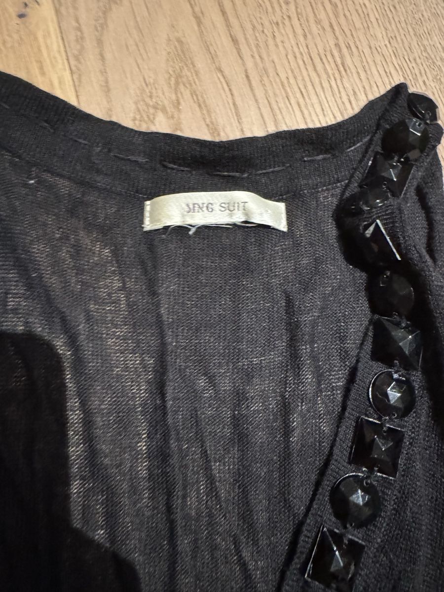 Mango Top: Schwarzes Top mit Strass Gr. S, Mango Suit – Usato da Küsnacht ZH venduto da ToddyGinger 2