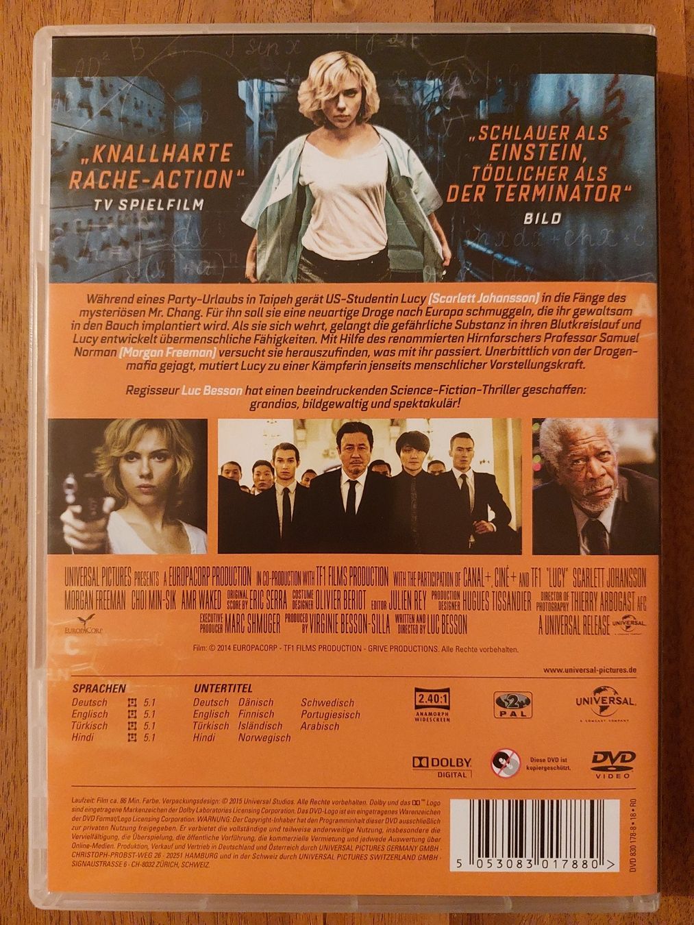 Alle DVDs: DVD - LUCY mit Scarlett Johansson – Gebraucht aus Rheinfelden von FilmAuktion 1