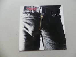 LP brit. Hardrock Band Rolling Stones 1990 Stick Fingers