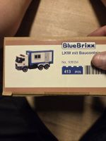 Bluebrixx LKW mit Baucontainer