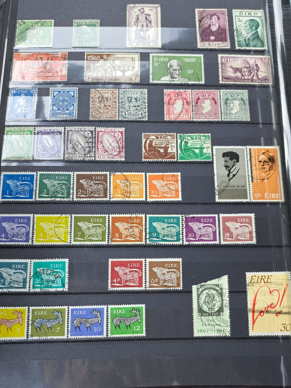 Tutti i francobolli: Briefmarken-Lot Eire / Irland – Usato da Glashütten venduto da Christheswiss