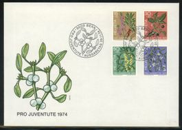 1974, FDC, Pro Juventute