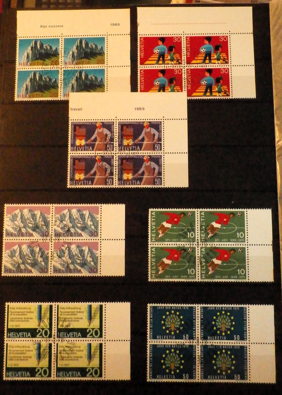 Tutti i francobolli: CH 1969/70 Sonder+WerbemarkenET – Usato da Kehrsatz venduto da Bernherb2 1