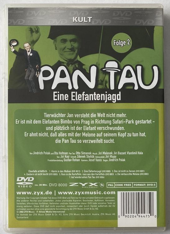 Tutti i DVDs: Pan Tau, Folge 2 – Usato da Flums venduto da Asquillo 1
