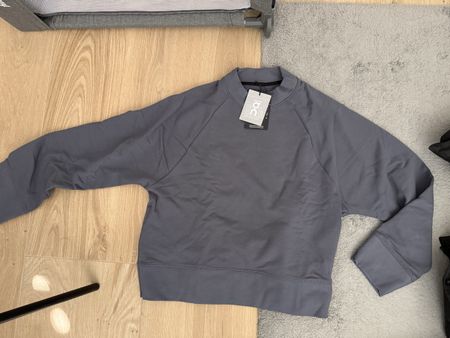 On Running crew neck shirt grau, gr. L