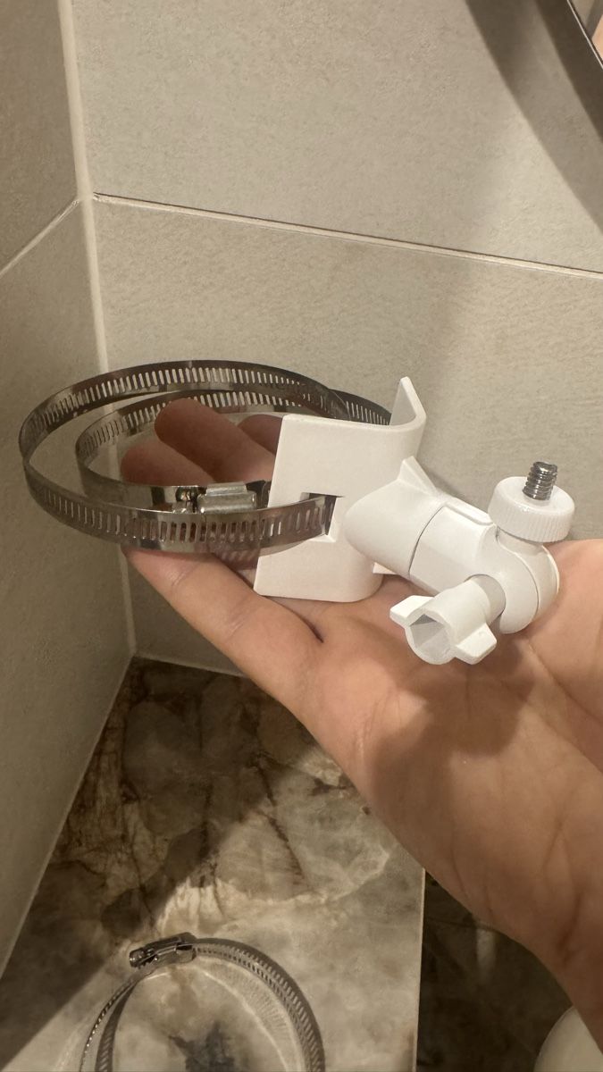 Autres accessoires: White Clamp Hoop Mount Adjustable Stainless Hose Clamp Mount – Neuf (Voir description) à Corsier GE par Arca_ReLife