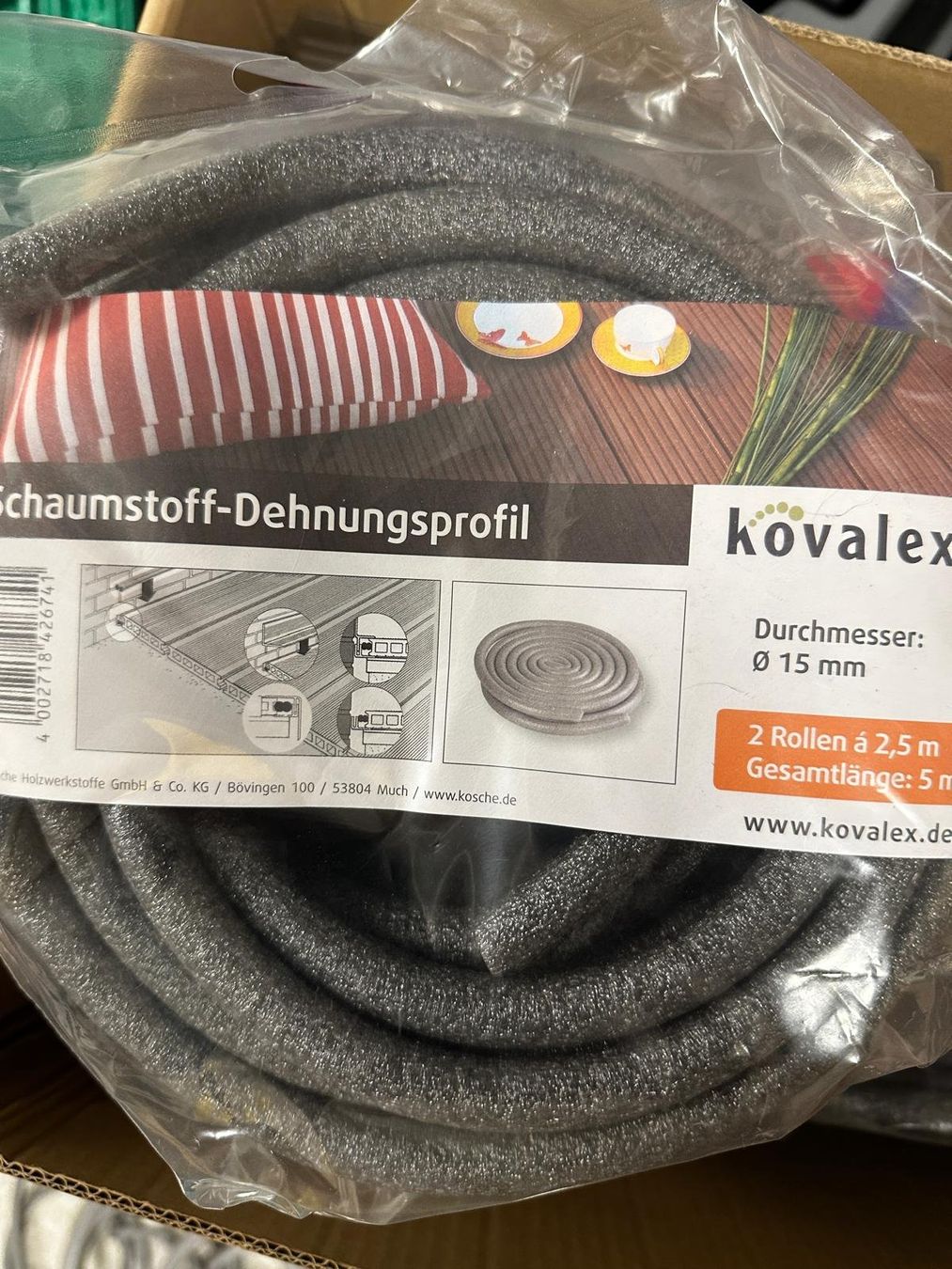 Matériau de remplissage: Fugenfüller – Neuf avec emballage d'origine à Zürich par Meschle 1