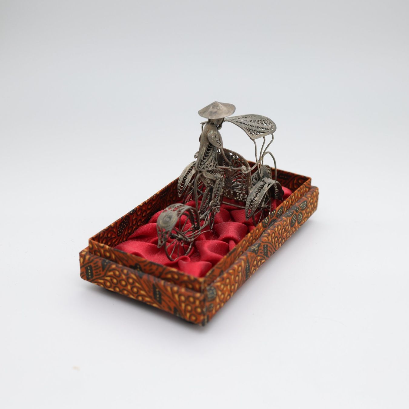 Figurines: Detaillierte Miniatur-Rikscha – D'occasion à Volketswil par brockipfannenstil 4