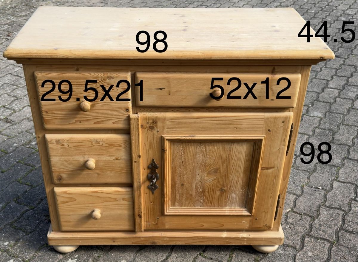 Cassettiere: Vintage Schaffreite,Kommode, Buffet, Sideboard – Usato da Winterthur venduto da View59 1