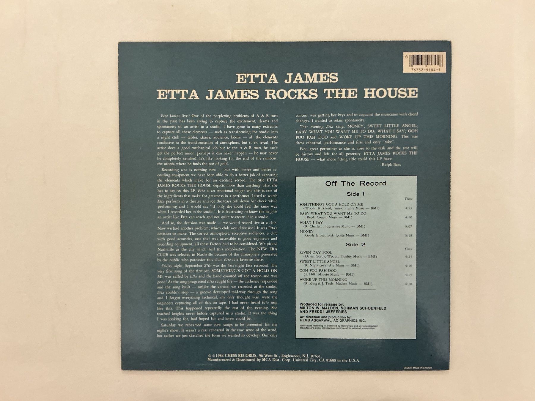 Schallplatten: Etta James LP - Rocks The House – Gebraucht aus Winterthur von Tumko_7_Vinyl 1
