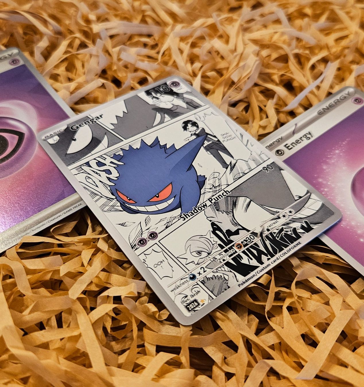 Pokémon Carte collezionabili: Gengar Custom Card – Nuovo (secondo la descrizione) da Yverdon-les-Bains venduto da sen_dh25 2