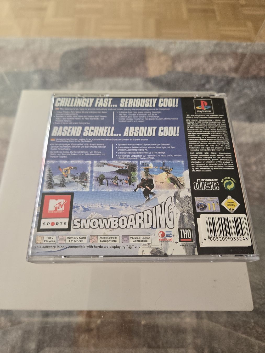 Giochi: Snowboarding PS1 – Usato da Bussigny venduto da Kfdlt 1