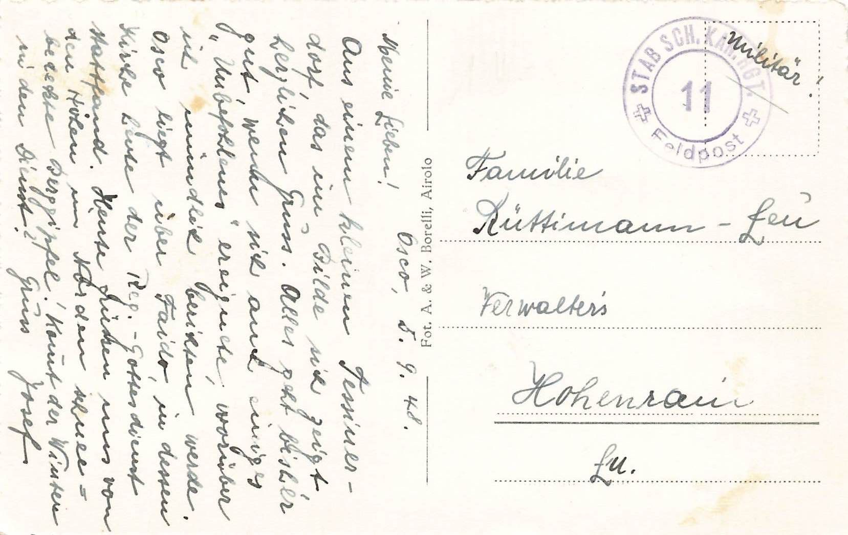 Cartoline postali: Osco Leventina – Usato da Biasca venduto da Blenio71 1