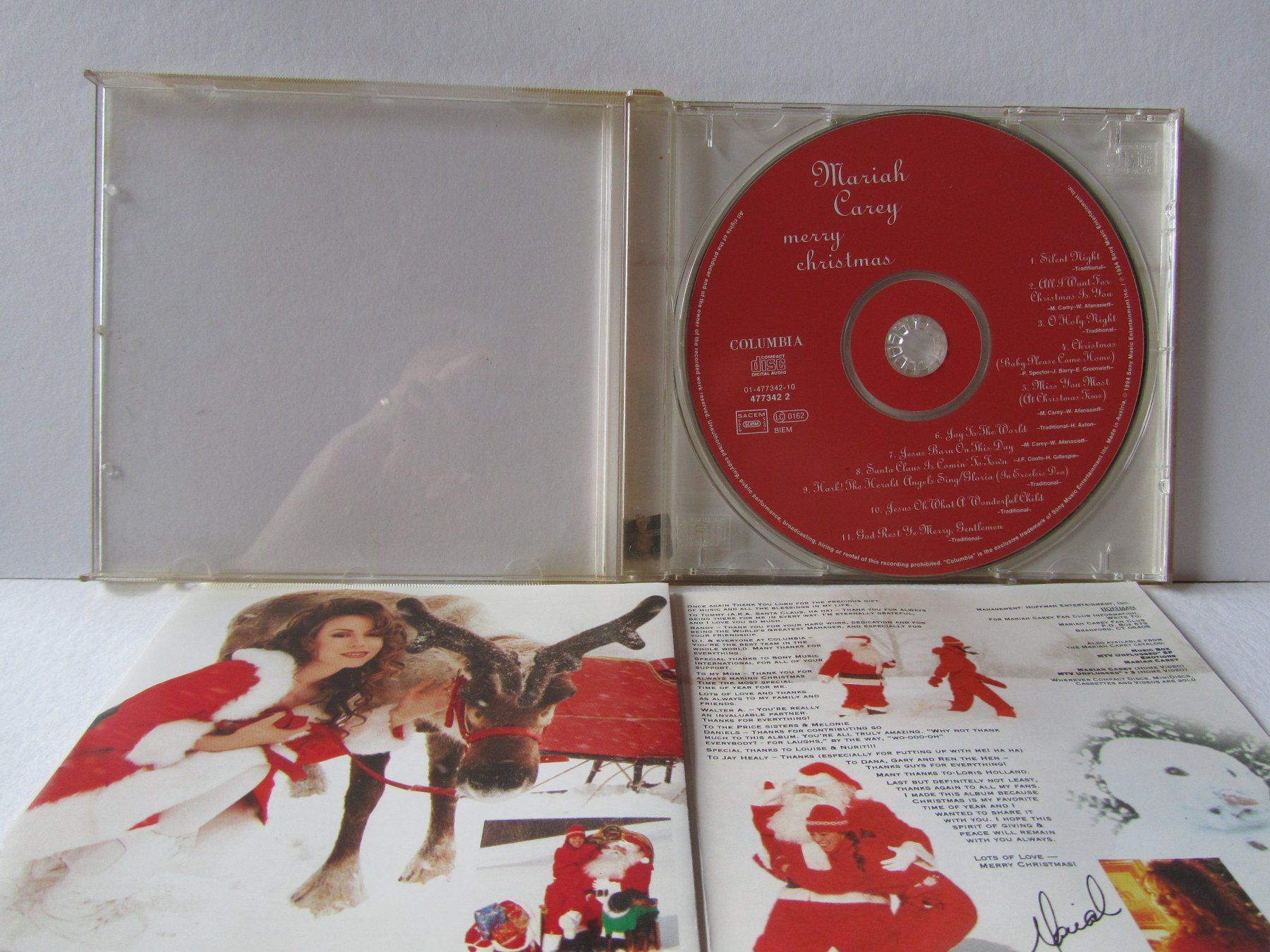 CD: Mariah Carey, CD, merry christmas – Usato da Weiningen ZH venduto da dietsch57 2