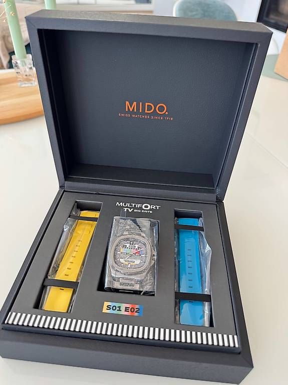 Montres: MIDO MULTIFORT TV BIG DATE S01E02 – D'occasion à Meierskappel par sector-x 4