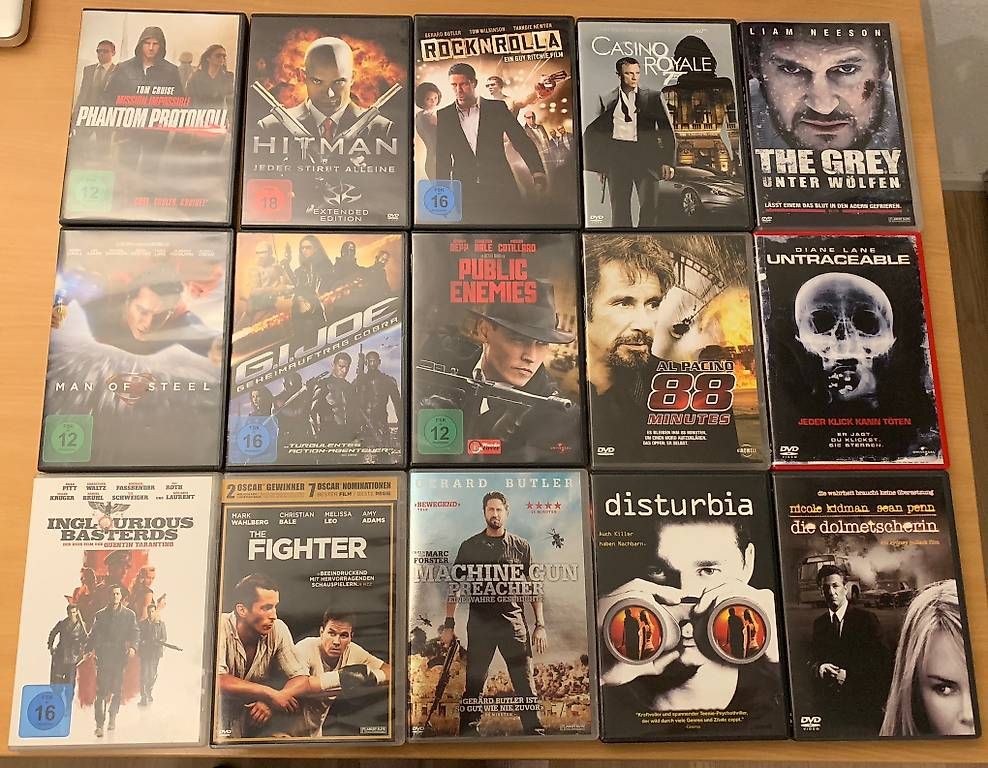 Tutti i DVDs: DVD Action/ Thriller – Usato da Bülach venduto da nick046